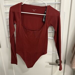 Urban Outfitters Out From Under Maroon Bodysuit Size M/L